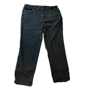 Gloria Vanderbilt Women's Black Relaxed Jeans
